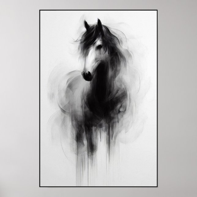 Poster Espírito do Enfumaçado Stallion (Frente)