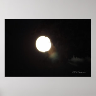 Poster Espírito em uma noite enluarada