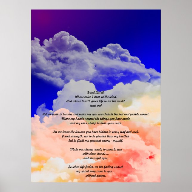 Pôster Espírito excelente (Frente)