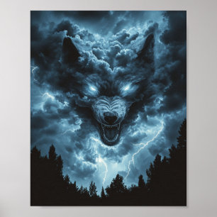 Poster Espírito Lobo da Tempestade