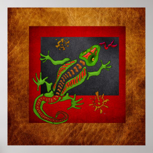 Pôster Espírito Reptiliano