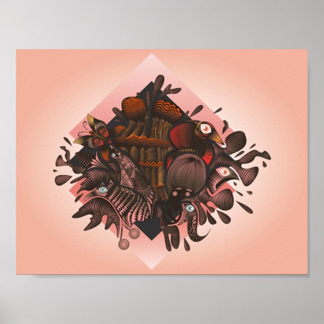 Pôster Espíritos (Frente)