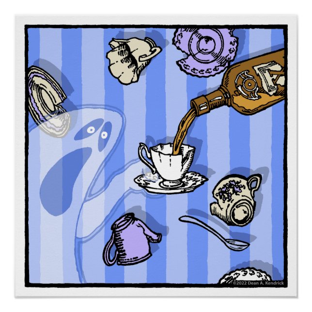 Pôster Espíritos - Espírito Surreal do Pesadelo Pop (Frente)