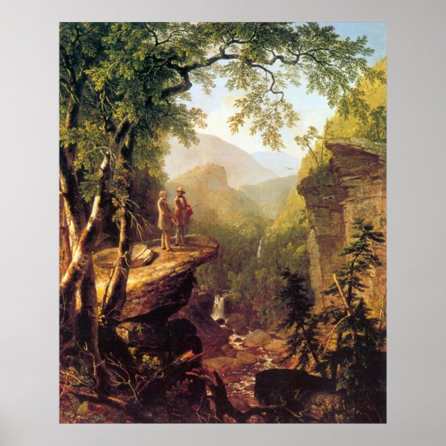 Poster Espíritos gentis de Asher Brown Durand (Frente)