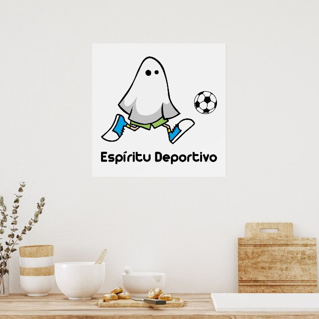 Poster Espiritu Deportivo (Cozinha)