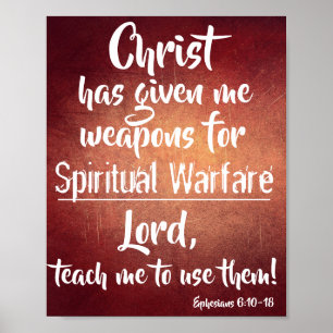 Poster espiritual da guerra