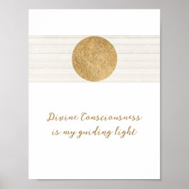 Poster espiritual do Ouro Situal do  Say Inspiron