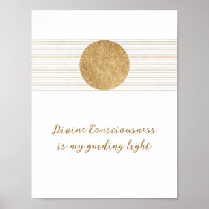 Poster espiritual do Ouro Situal do  Say Inspiron
