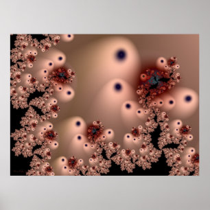 Poster Esplendor de Chantilly do Fractal