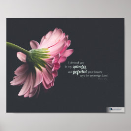 Poster Esplendor (Ezekiel 16:14)