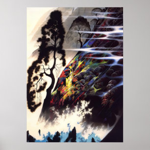 Poster Esplendor Radiante - 1990; Estados Unidos Eyvind
