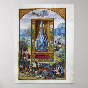 Poster Esplendor Solis, um tratado alquímico alemão