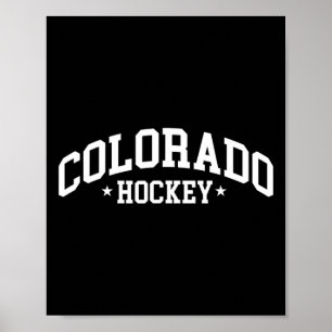 Poster Esporte do Colorado Hockey