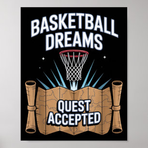 Poster Esporte Estilo Sodasy Basquete Dia de Escolha Temp