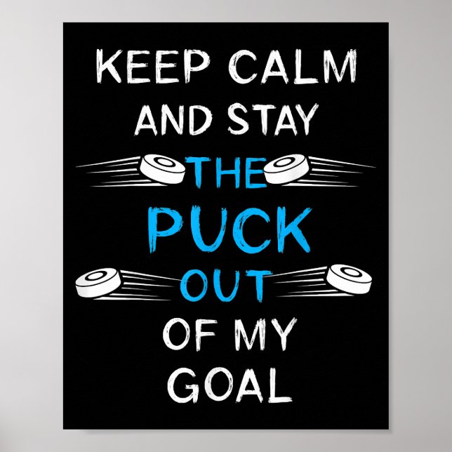 Poster Esportes Da Equipe De Inverno De Hóquei No Gelo Pu (Frente)