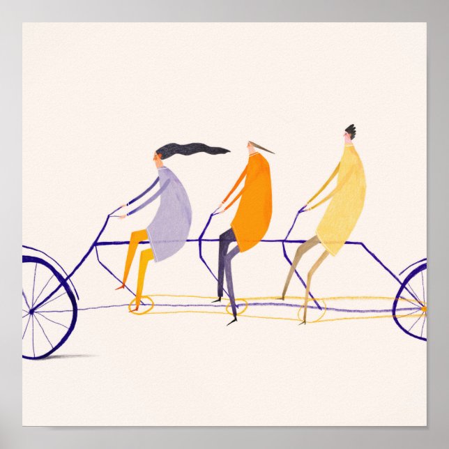 Poster Esportes de grupo (Frente)