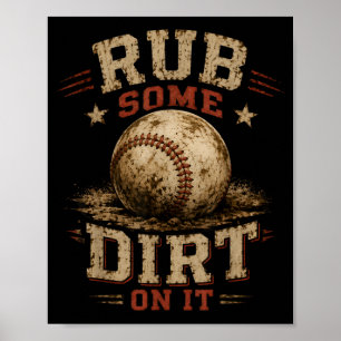 Poster Esportes Divertidos Esfregue Um Pouco De Terra Nel