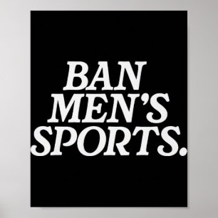 Poster Esportes Divertidos para Homens