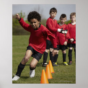 Poster Esportes, estilo de vida, futebol