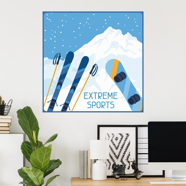 Poster Esportes Extremos de inverno (Criador carregado)