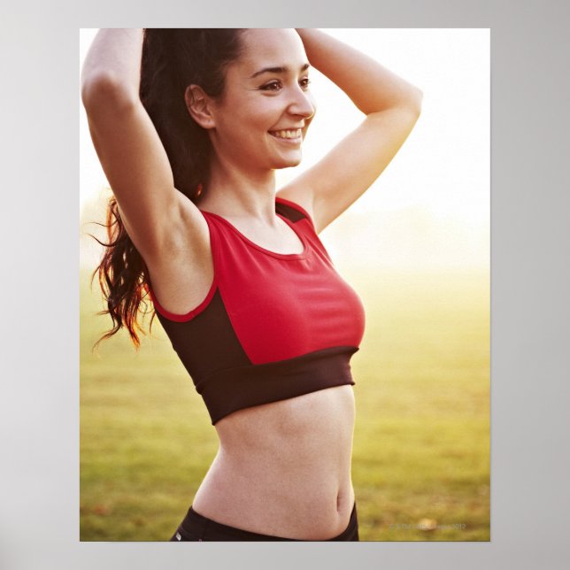 Pôster Esportes femininos (Frente)