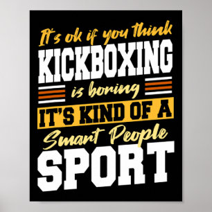 Poster Esportes para Pessoas Inteligentes - Se Você Acha