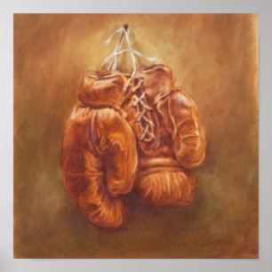 Poster Esportes Russos  Luva de Boxing