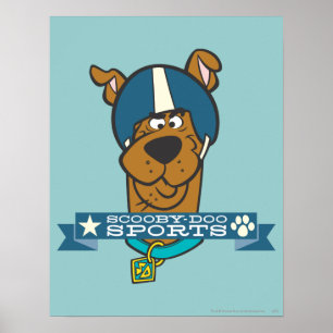 Pôster Esportes Scooby-Doo