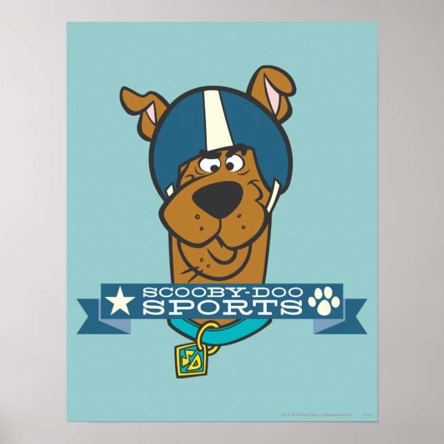 Pôster Esportes Scooby-Doo (Frente)