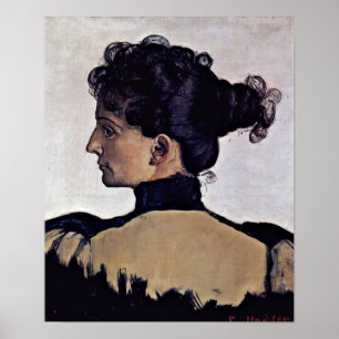 Pôster Esposa de Ferdinand Hodler - de Berthe Jacques do