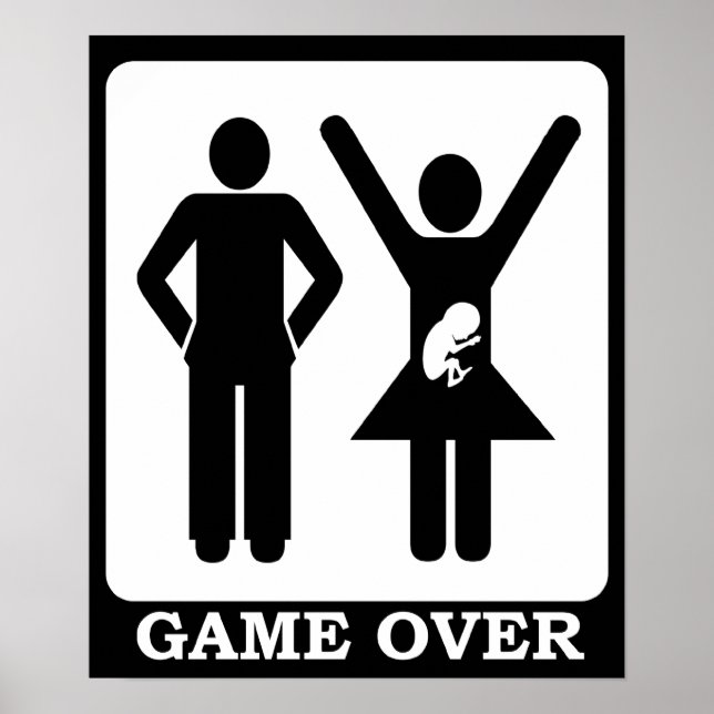 Pôster Esposa Grávida - Novo Pai (Frente)