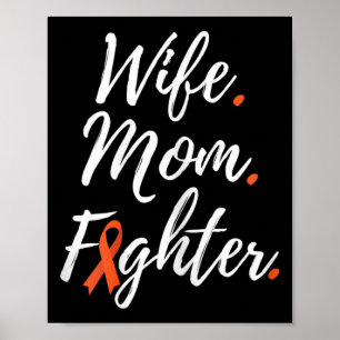 Poster Esposa Mãe Combatendo Rsd Crps Consciência