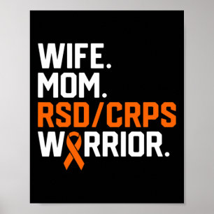 Poster Esposa Mãe Rsd Crps Sensibilização Para O Guerreir