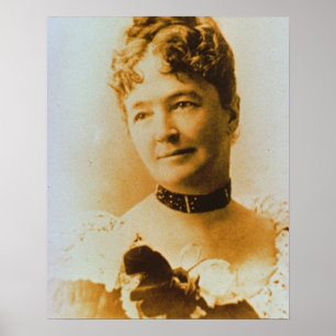 Poster Esposas de Custer do bacon de Elizabeth 1842-1933)