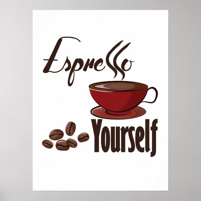 Poster Espresse-Se Café Pun Expresse-Se (Frente)
