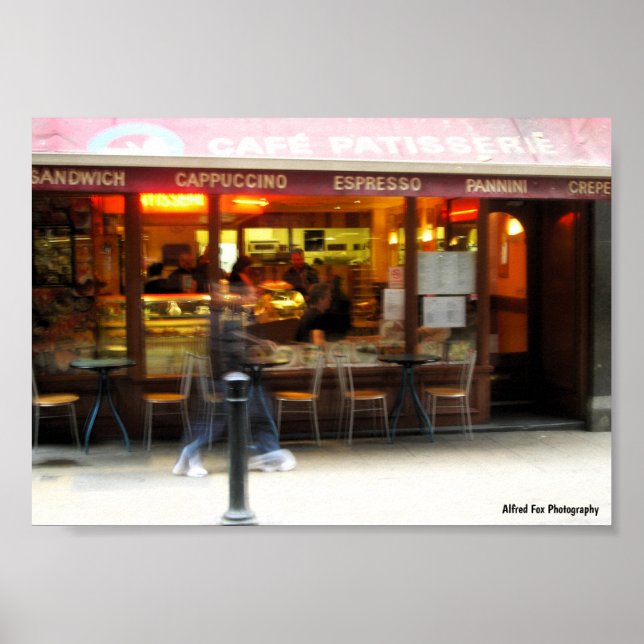 Poster Espresso em Movimento (Frente)