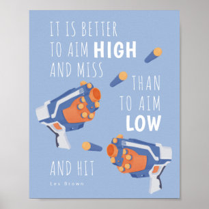 Poster Espuma-dardo, design inspiradora