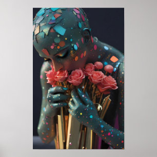 Poster Espumante, Amante Deusa - Ken Gage Art