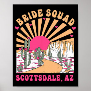 Poster Esquadrão Brito Scottsdale Desert Disco Bacheloret