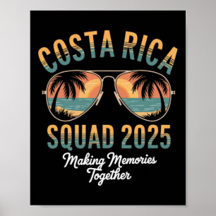 Poster Esquadrão Costa Rica 2025 Férias Tropical Pura Vid