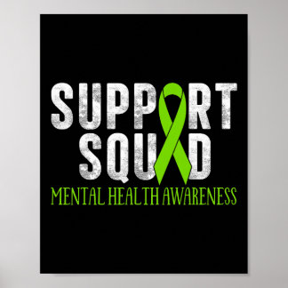 Poster Esquadrão de Apoio à Motivação Conscientização da