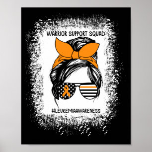 Poster Esquadrão de Apoio ao Guerreiro da Conscientização
