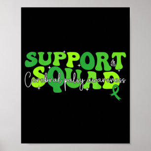 Poster Esquadrão de Apoio Faixa Verde Paralisia Cerebral