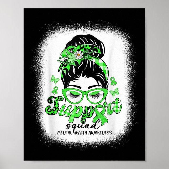 Poster Esquadrão de Apoio Mulheres Desgrenhadas Conscient (Frente)