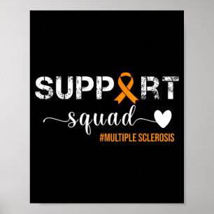 Poster Esquadrão de Apoio para Conscientização da Esclero