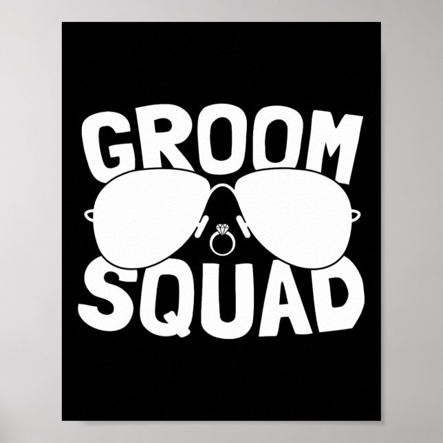 Poster Esquadrão de Bachelores do Grupo de Escadas do Gro (Frente)