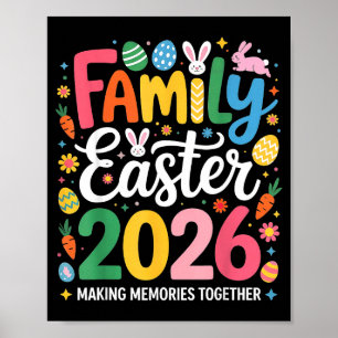 Poster Esquadrão de Correspondência da Família Páscoa 202