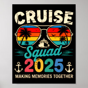 Poster Esquadrão de cruzeiro 2025 grupo familiar correspo
