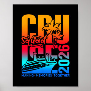 Poster Esquadrão de Cruzeiro 2026 Férias de Família e Ami