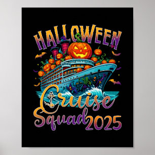 Poster Esquadrão de Cruzeiro de Halloween 2025 Fami de Fé
